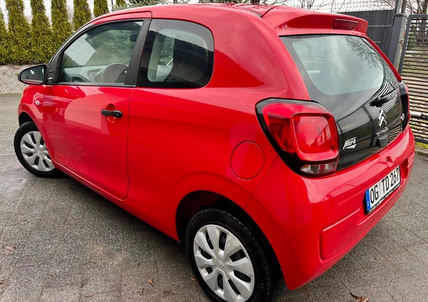 Citroen C1 cena 14900 przebieg: 188029, rok produkcji 2015 z Obrzycko małe 37